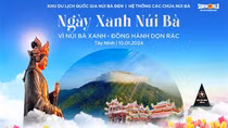 Khởi động chiến dịch Ngày Xanh Núi Bà: Phật tử chung tay làm sạch Núi Bà Đen