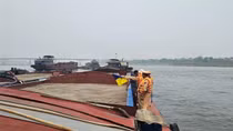 Xử lý hàng loạt vi phạm đường thủy khu vực giáp ranh Hà Nội và Phú Thọ