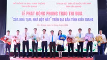 Agribank đồng hành cùng phong trào “Xóa nhà tạm, nhà dột nát” tại Kiên Giang