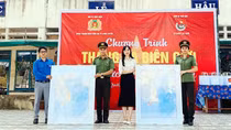 Tuổi trẻ Công an TP Long Xuyên với chương trình “Tháng Ba biên giới - Biên cương Tổ quốc tôi”