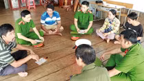 Bình yên trên lòng hồ thuỷ điện Cần Đơn
