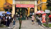 Xác minh nam sinh lớp 11 nghi ngã từ tầng 4 xuống đất tử vong