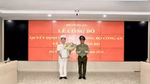Trung tá Đào Anh Tới giữ chức vụ Phó Cục trưởng Cục Pháp chế và cải cách hành chính, tư pháp