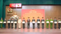 Mức độ hài lòng của người dân về giải quyết thủ tục hành chính trong CAND đạt 98,74%