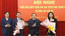 Ban Tuyên giáo Trung ương bổ nhiệm 2 lãnh đạo cơ quan báo chí