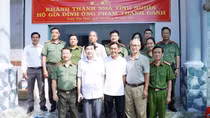 Bàn giao Nhà tình nghĩa người có công trong Kế hoạch phản gián CM12
