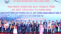 Công bố quy hoạch và xúc tiến đầu tư tỉnh Lạng Sơn năm 2024.