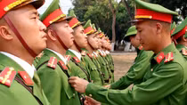 Trung đoàn CSCĐ Tây Bắc hăng say luyện tập, sẵn sàng giúp dân