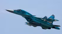 Tiêm kích bom Su-34 Nga rơi vì lỗi kĩ thuật