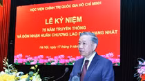 Toàn văn Bài phát biểu của Tổng Bí thư, Chủ tịch nước Tô Lâm tại Lễ kỷ niệm 75 năm Ngày truyền thống Học viện Chính trị quốc gia Hồ Chí Minh