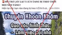 Liên tiếp bị lừa vì tin dịch vụ “thu hồi nợ” trên mạng