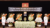 Lễ viếng Tổng Bí thư Nguyễn Phú Trọng tại TP Hồ Chí Minh