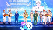 Thượng uý Nguyễn Quang Hải - Bí thư Đoàn Thanh niên Cảnh sát cơ động tiêu biểu
