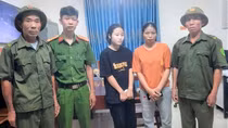 Công an xã kịp thời giúp đỡ cháu gái bị lạc về với gia đình