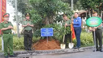 Công an TP Cần Thơ ra quân Tháng Thanh niên và Tết trồng cây năm 2024