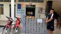Gần 400 kg pháo nổ lậu giấu trong nghĩa địa