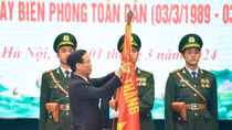 Chủ tịch nước Võ Văn Thưởng dự Lễ kỷ niệm 65 năm Ngày truyền thống Bộ đội Biên phòng