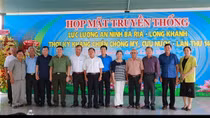 Họp mặt truyền thống lực lượng An ninh Bà Rịa - Long Khánh