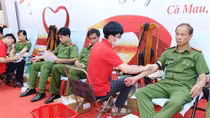 Trại Giam Cái Tàu tổ chức hiến máu tình nguyện