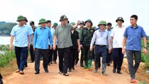 Bảo vệ tuyệt đối an toàn lãnh đạo Đảng, Nhà nước đi kiểm tra, chỉ đạo cứu hộ, cứu nạn