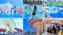 Du khách phấn khích và hào hứng với chuỗi lễ hội Carnival Novaworld Phan Thiet dịp 30/4