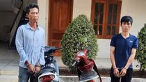 Hai tên trộm bị bắt khi gây vụ trộm thứ 5
