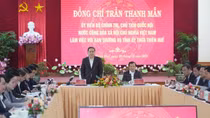 Chủ tịch Quốc hội Trần Thanh Mẫn làm việc với Ban Thường vụ Tỉnh ủy Thừa Thiên Huế