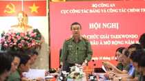 Hướng tới tổ chức thành công Giải Taekwondo Cảnh sát châu Á mở rộng năm 2024