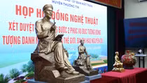 Họp hội đồng nghệ thuật về xây dựng tượng đài Nguyễn Du