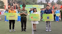 Khai mạc vòng chung kết giải bóng đá Tuổi trẻ Công an Thủ đô