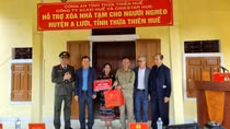 Công an Thừa Thiên Huế hỗ trợ xóa nhà tạm cho nhiều gia đình khó khăn