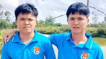 Anh em song sinh tình nguyện lên đường bảo vệ Tổ quốc