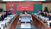Thông cáo báo chí Kỳ họp thứ 37 của Ủy ban Kiểm tra Trung ương