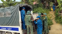 Quảng Nam hoàn thành di dời 10 hộ dân sống dưới chân đồi bị nứt đến nơi an toàn
