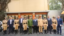Thắt chặt đoàn kết, hợp tác giữa Tổng cục Nội vụ TP Moscow và Công an TP Hà Nội