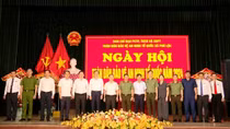 Ngày hội Toàn dân bảo vệ an ninh Tổ quốc năm 2024 tại xã Phú Lộc, huyện Nho Quan