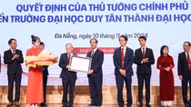 Công bố quyết định của Thủ tướng chuyển Trường ĐH Duy Tân thành ĐH Duy Tân