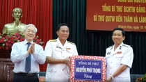 Cán bộ, chiến sĩ ở Trường Sa luôn khắc ghi lời dạy của Tổng Bí thư Nguyễn Phú Trọng