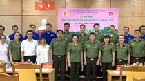 Chiến dịch "Kỳ nghỉ hồng" trong tuổi trẻ Cụm Thi đua số 5 và Cục Công nghiệp an ninh