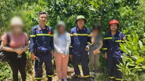 Công an tìm thấy 3 nữ sinh đi lạc tại khu vưc núi Hòn Vượn