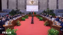 Tổng Bí thư, Chủ tịch nước Tô Lâm hội đàm với Bí thư thứ nhất, Chủ tịch Cuba Miguel Diaz Canel Bermudez
