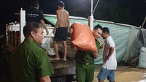 Nước sông Mã dâng cao, Thanh Hoá sơ tán dân trong đêm