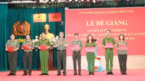 Bế giảng lớp bồi dưỡng nghiệp vụ kiểm tra, giám sát trong CAND năm 2024