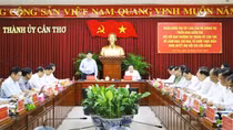 Công bố quyết định kiểm tra Ban Thường vụ Thành ủy Cần Thơ