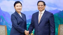 Thủ tướng Phạm Minh Chính tiếp Bộ trưởng Bộ Tư pháp Trung Quốc