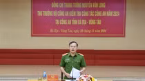 Thứ trưởng Nguyễn Văn Long kiểm tra công tác tại Công an tỉnh Bà Rịa – Vũng Tàu