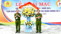 Hội thao giao ban Cụm Công tác đảng và công tác quần chúng số 4 năm 2024