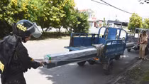 Công an tỉnh Tiền Giang tăng cường xử lý xe ba gác tự chế