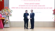 Trao quyết định bổ nhiệm Chủ tịch Hội đồng thành viên, Tổng giám đốc Nhà xuất bản Giáo dục Việt Nam