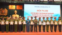 Phụ nữ CAND tiếp tục thực hiện thắng lợi Nghị quyết Đại hội Phụ nữ Bộ Công an